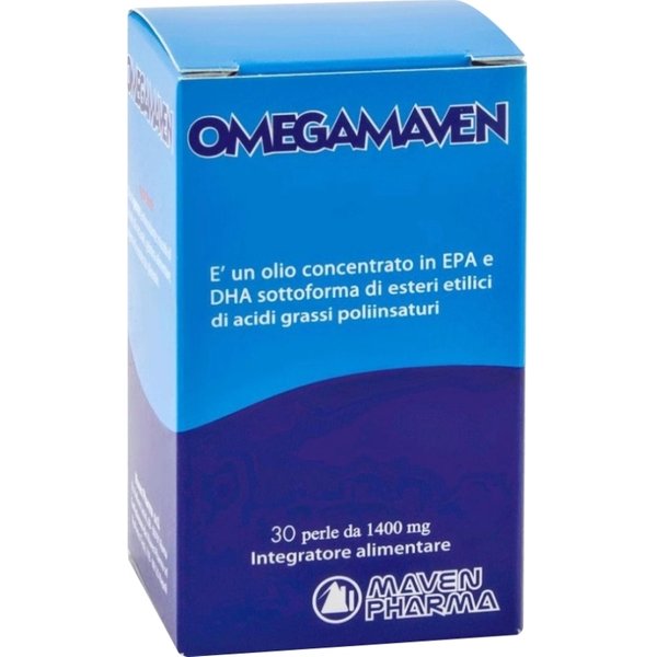Omegamaven 30 Perle - Integratore Per Il Controllo Del Colesterolo-image