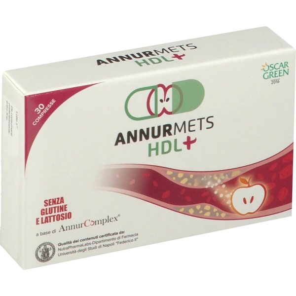 Annurmets Hdl+ - Integratore Per Il Colesterolo 30 Capsule-image