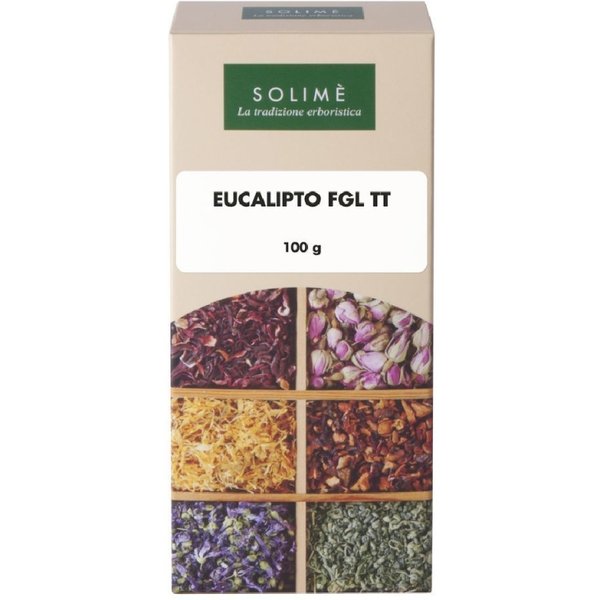 Solime Eucalipto Foglie Taglio Tisana - Preparato Per Decotti E Tisane 100 Gr-image