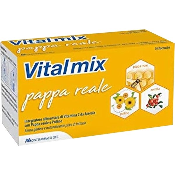 Vitalmix Pappa Reale 10 Flaconcini Da 10 Ml - Integratore Tonico Ricostituente-image