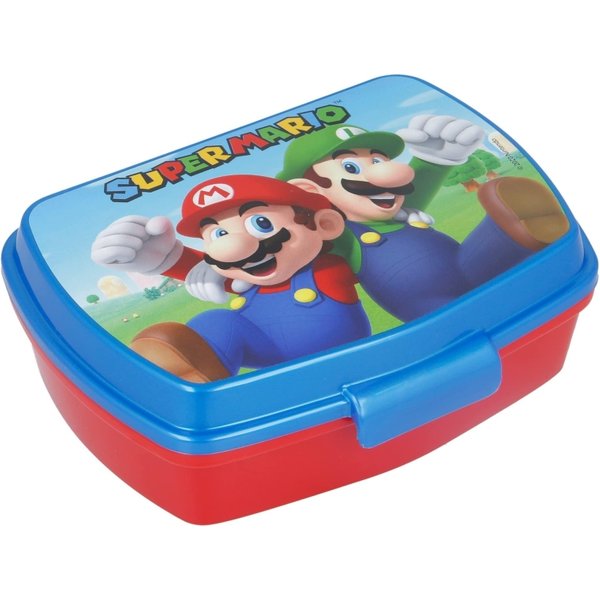 Stor Super Mario - Portamerende Per Bambini In Plastica Resistente-image