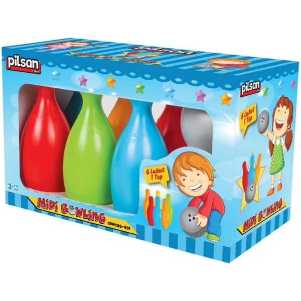 Pilsan Midi Bowling - Set Da Bowling Educativo Per Bambini 10M+-image