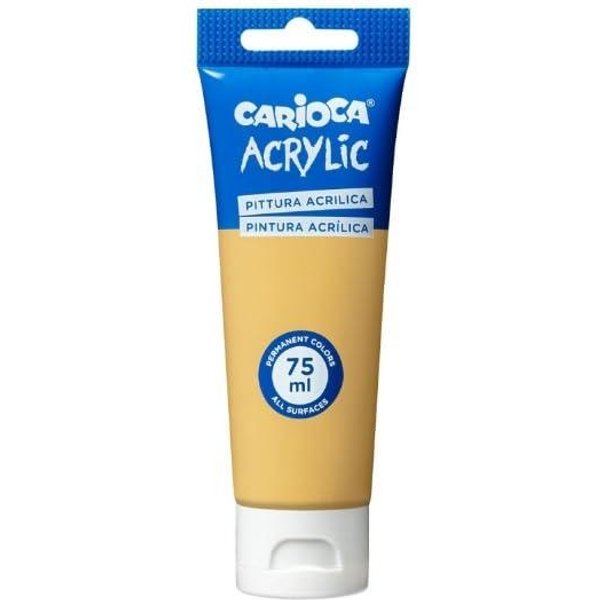 Carioca Tempera Acrilica Color Oro 75 Ml-image