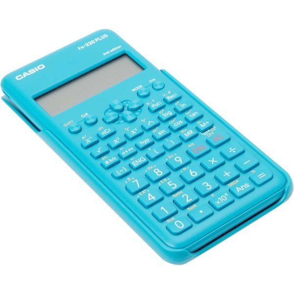 Casio FX-220PLUS - Calcolatrice Scientifica Azzurro 181 Funzioni-image