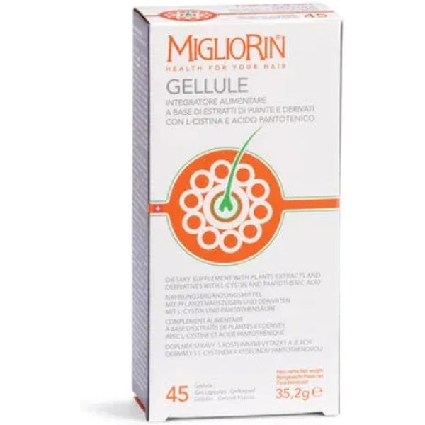 Migliorin Gellule 45 Capsule Molli - Integratore Capelli E Unghie-image