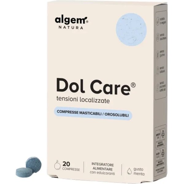 Dol Care 20 Compresse Masticabili - Integratore Per La Tensione E Le Articolazioni-image