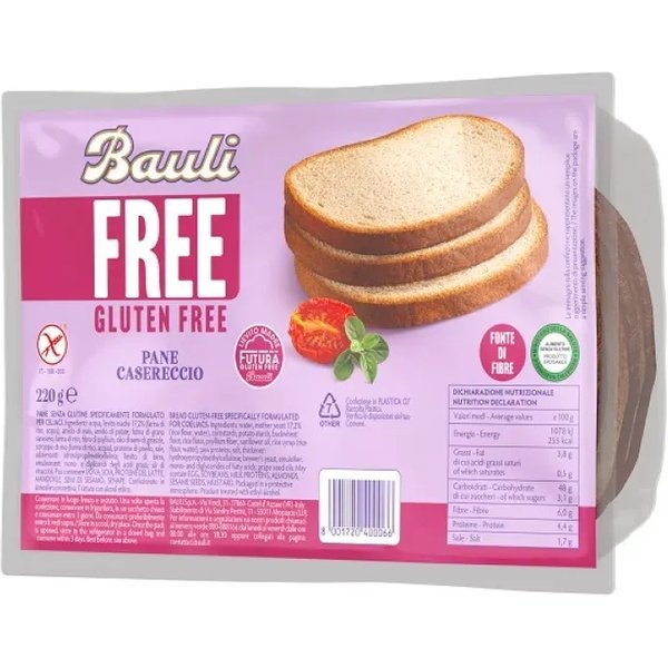 Bauli Free - Pane Casereccio Senza Glutine 220 Gr-image