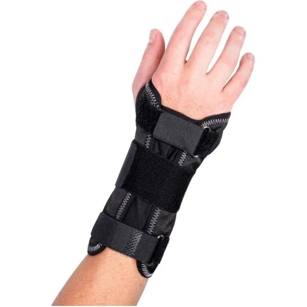 Manu Stable S Pro Orthic - Tutore Polso Per Stabilizzazione E Protezione Con Stecca In Alluminio Taglia S 14-17 Cm-image