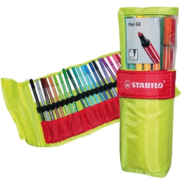 Stabilo Pen 68 - Rollerset 25 Pennarelli Premium Colori Assortiti Punta Media 1 Mm-image