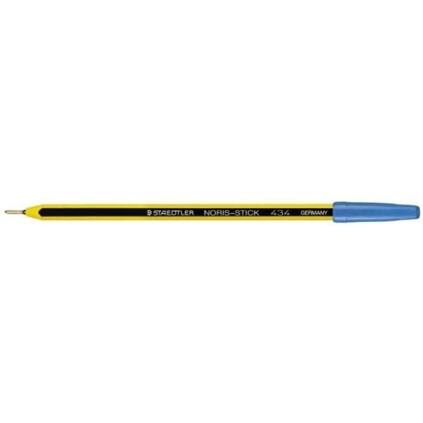 Staedtler Noris Stick - Box Con 50 Penne A Sfera Blu-image