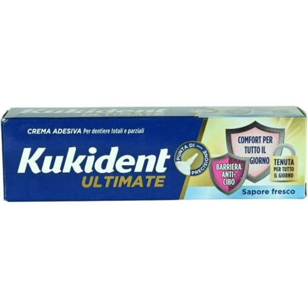 Kukident Expert - Crema Adesiva Per Dentiere Totali E Parziali 40 G-image
