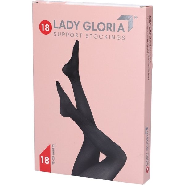 Gloria Med 18 - Collant A Compressione Graduata 140 Den (18-20 Mmhg) Taglia 2 Sahara-image
