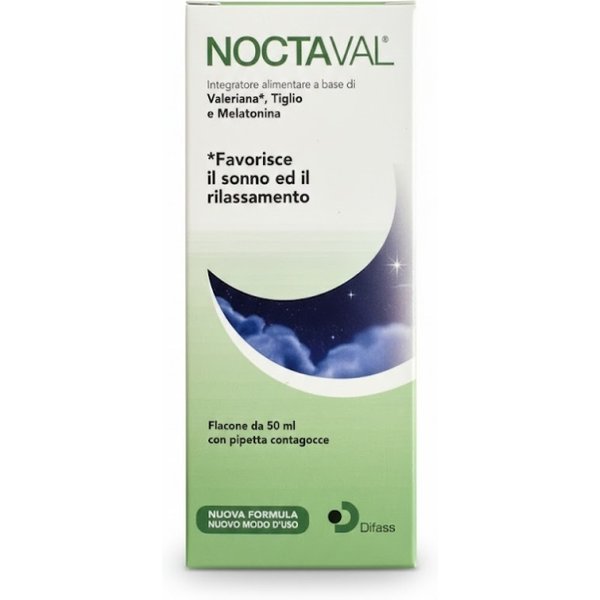 Noctaval Gocce 50 Ml - Integratore Per Il Sonno-image