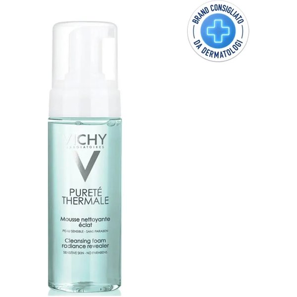 Vichy Pureté Thermale Acqua Mousse Detergente Illuminante Per Pelli Sensibili 150 Ml-image