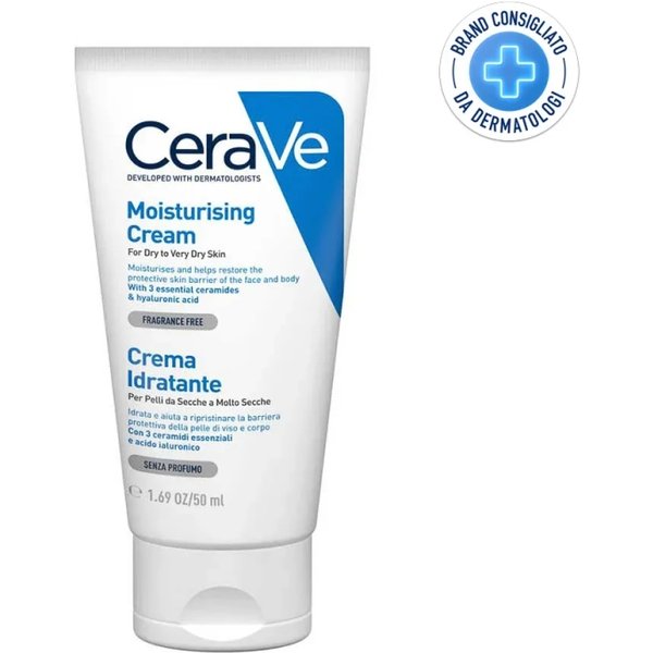 Crema Idratante Viso e Corpo per pelle da secca a molto secca 50 ml-image