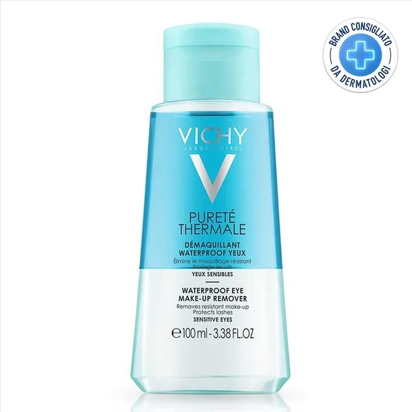 Vichy Pureté Thermale Struccante Occhi Bifase Waterproof 100 Ml Per Occhi E Labbra-image