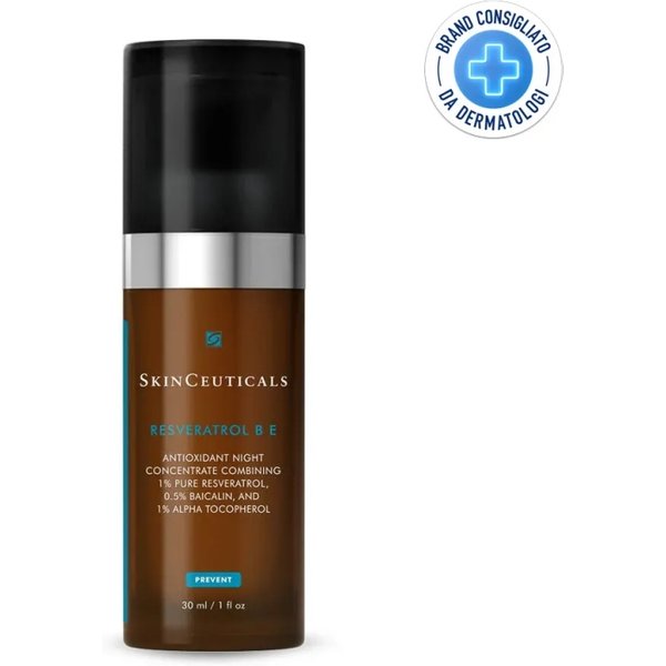 Skinceurticals Resveratrol B E - Siero Antiossidante Notte Per Il Trattamento Di Rughe E Perdita Di Tono 30 Ml-image