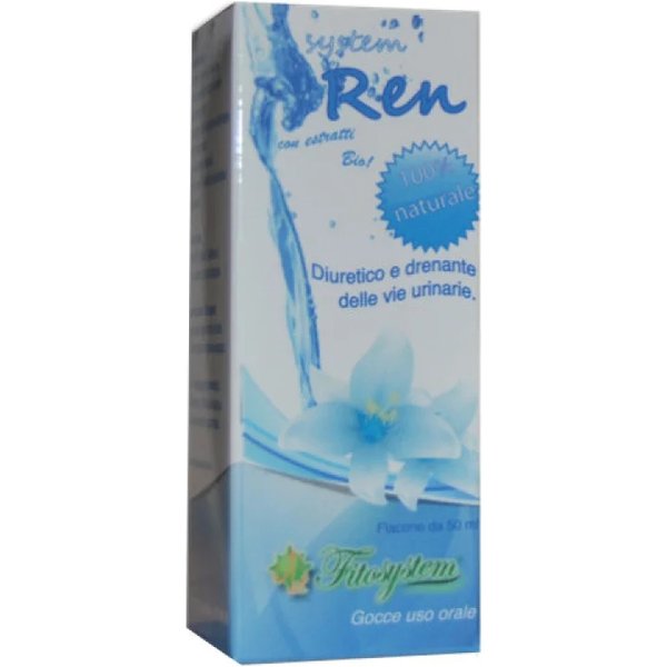 System Ren 50 Ml - Integratore Per I Reni, Le Vie Urinarie E Il Drenaggio-image