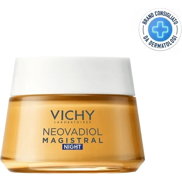 Vichy Neovadiol Magistral Crema Notte Rassodante Nutriente: Ridefinisce I Contorni E Leviga Le Rughe 50 Ml-image