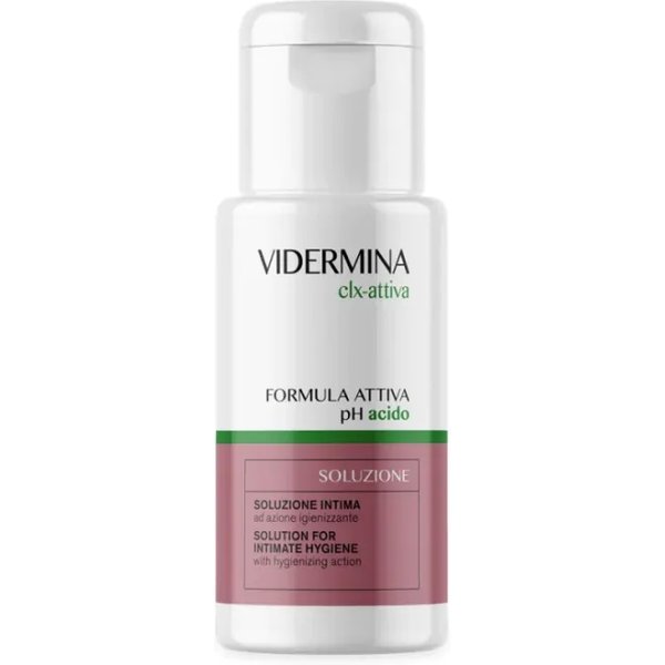 Institute Ganassini Vidermina Clx Attiva - Detergente Intimo Quotidiano A Ph 5.5 Per Una Protezione Quotidiana 100 Ml-image