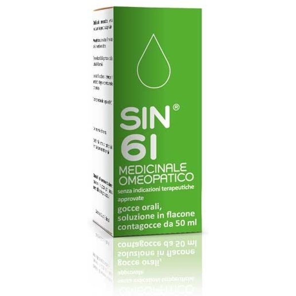 Sin 61 - Farmaco Omeopatico 50 Ml Gocce-image