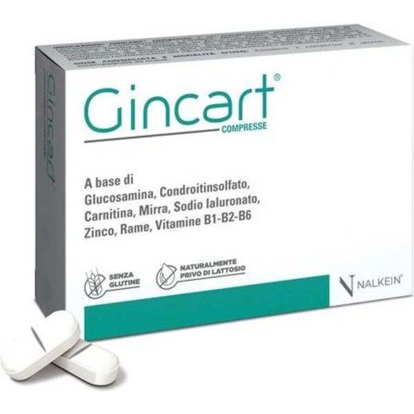 Gincart 30 Compresse - Integratore Per Il Benessere-image