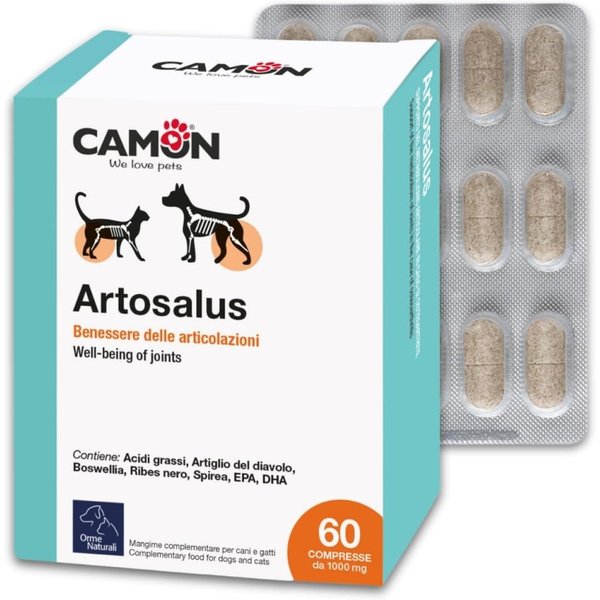 Camon Artosalus 60 Compresse - Alimento Complementare Per Il Benessere Delle Articolazioni-image