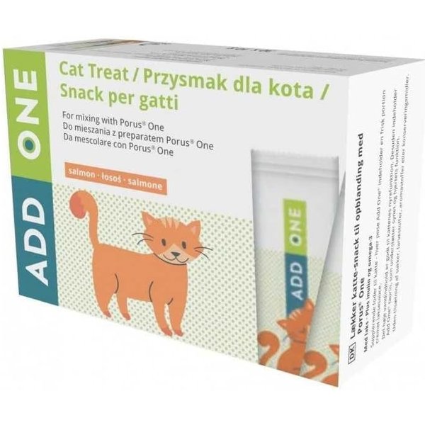 Dechra Add One Salmone - Alimento Complementare Per Gatti Con Supporto Renale E Cardiaco 300 Gr-image