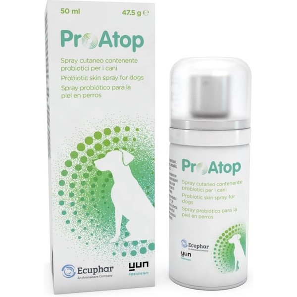 Ecuphar Proatop - Spray Probiotico Lenitivo Per Pelle Sensibile Del Cane 50 Ml-image