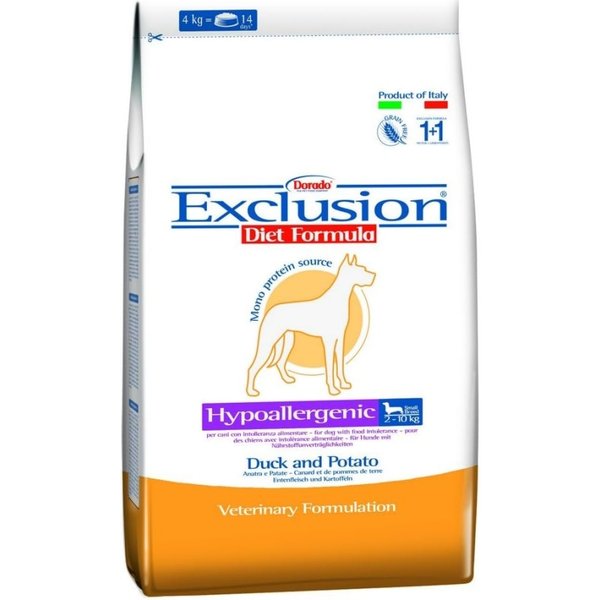 Exclusion Diet Formula Hypoallergenic Anatra E Patate - Alimento Dietetico Per Cani Con Intolleranze Alimentari 2 Kg-image