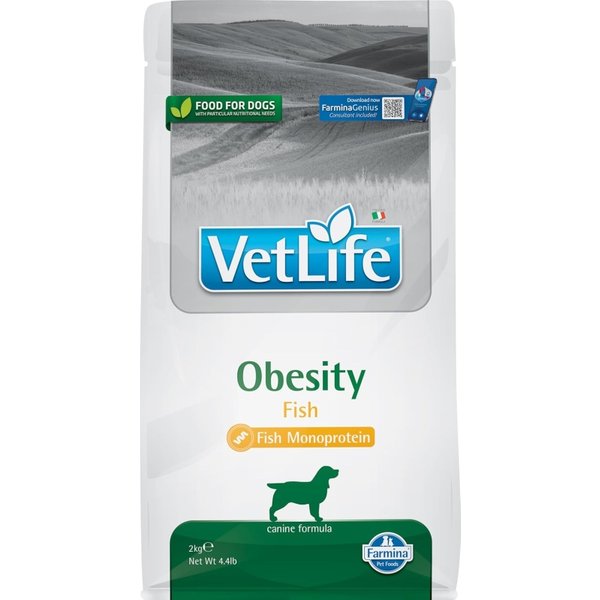 Farmina Vet Life Obesity Fish - Alimento Completo Per Cani Per La Riduzione Del Peso Corporeo 2 Kg-image