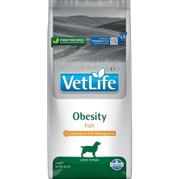 Farmina Vet Life Obesity Fish Canine Formula - Alimento Dietetico Completo Per Cani Con Obesità 12 Kg-image