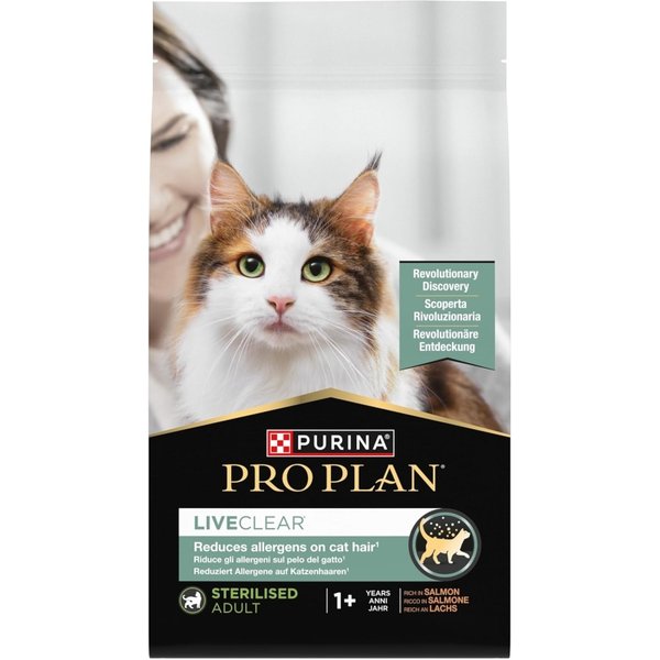 Purina Pro Plan Liveclear Salmone - Alimento Completo Per Gatti Adulti Sterilizzati 1,4 Kg-image