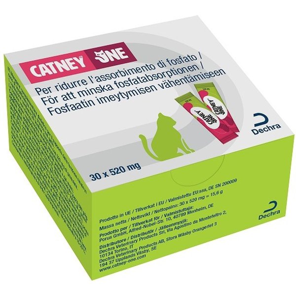 Dechra Catney One - Mangime Complementare Per Gatti Con I.R.C. 30 Bustine-image
