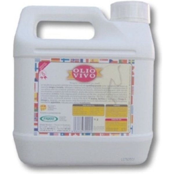 Fazoo Olio Vivo - Mangime Complementare Per Cavalli 3 Lt-image