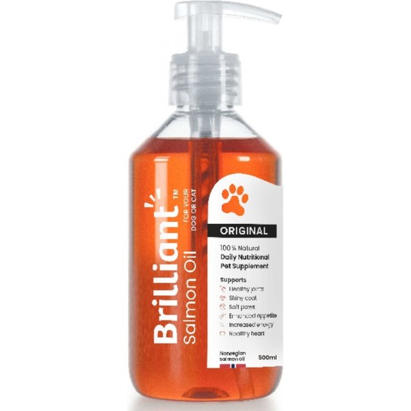 Hofseth BioCare Brilliant Salmon Oil Salmone - Alimento Semplice Per Cani E Gatti 500 Ml-image