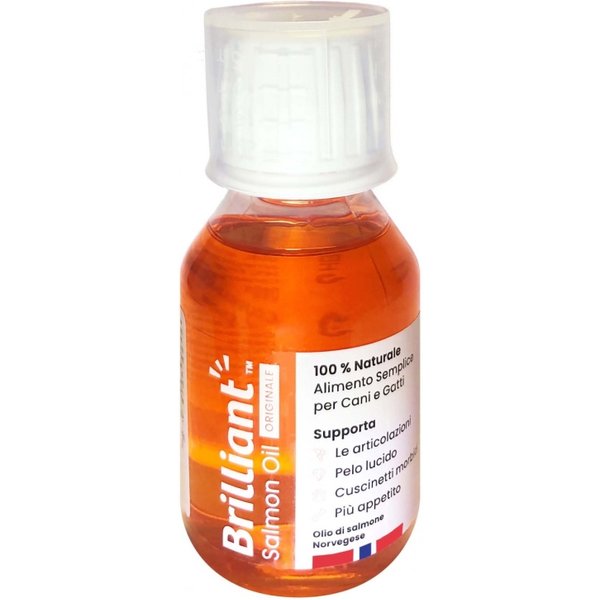 Hofseth BioCare Brilliant Salmon Oil Salmone - Alimento Semplice Per Cani E Gatti 100 Ml-image