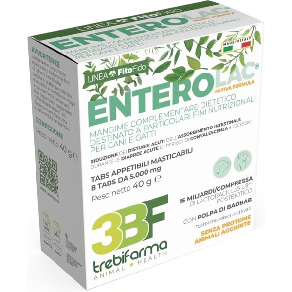 Trebifarma Enterolac - Mangime Complementare Per Disturbi Intestinali Acuti 40 Gr-image