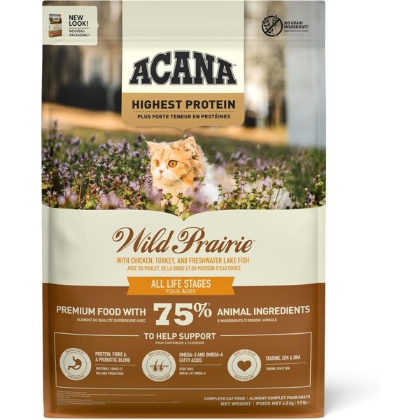 Acana Wild Prairie - Alimento Completo Per Gatti 4,5 Kg-image