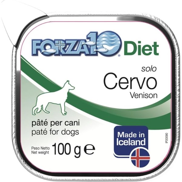 FORZA10 Forza 10 Diet Solo Cervo - Alimento Completo Per Cani Con Intolleranze Alimentari 100 Gr-image