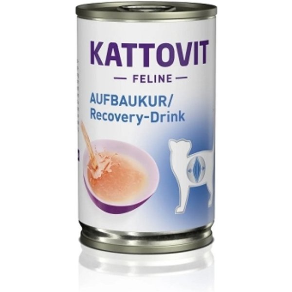 Kattovit Recovery Drink Pollo - Bevanda Complementare Per Gatti In Recupero 135 Ml-image