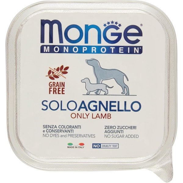 Monge Monoprotein Soloagnello - Alimento Completo Per Cani 150 Gr-image