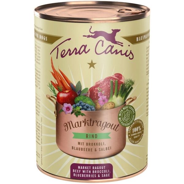 Terra Canis Market Ragout Gf Manzo - Alimento Umido Completo Per Cani 385 Gr-image