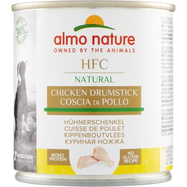 Almo Nature HFC Natural Coscia Di Pollo - Alimento Umido Per Cani Adulti 290 Gr-image