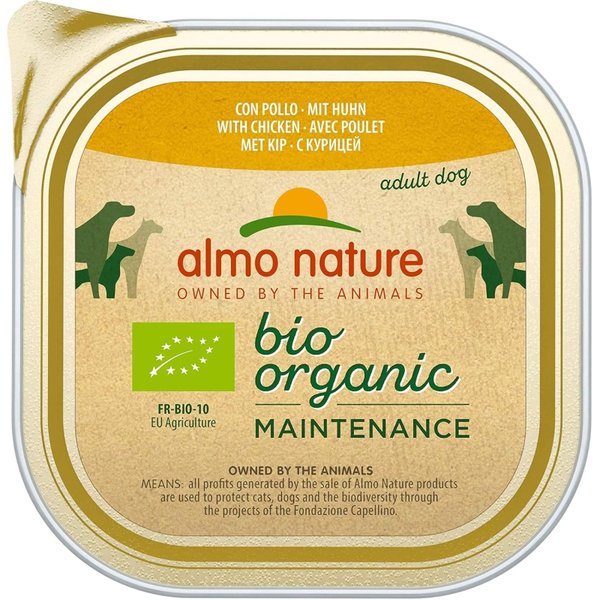 Almo Nature Daily Menù Bio Maintenance Pollo - Alimento Umido Per Cani Adulti 300 Gr-image