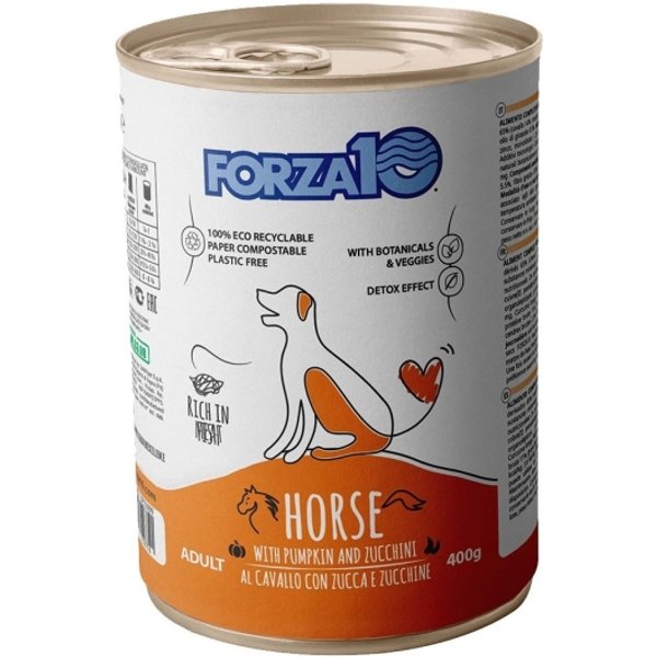 FORZA10 Forza 10 Adult Mantenimento Cavallo - Alimento Completo Per Cani Adulti 400 Gr-image