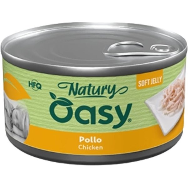 Oasy Wet Dog Natury Soft Jelly Pollo - Alimento Complementare Umido Per Cani 150 Gr-image