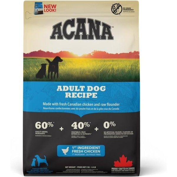 Acana Adult Dog Recipe Al Pollo - Alimento Completo Per Cani Adulti Di Tutte Le Taglie 2 Kg-image