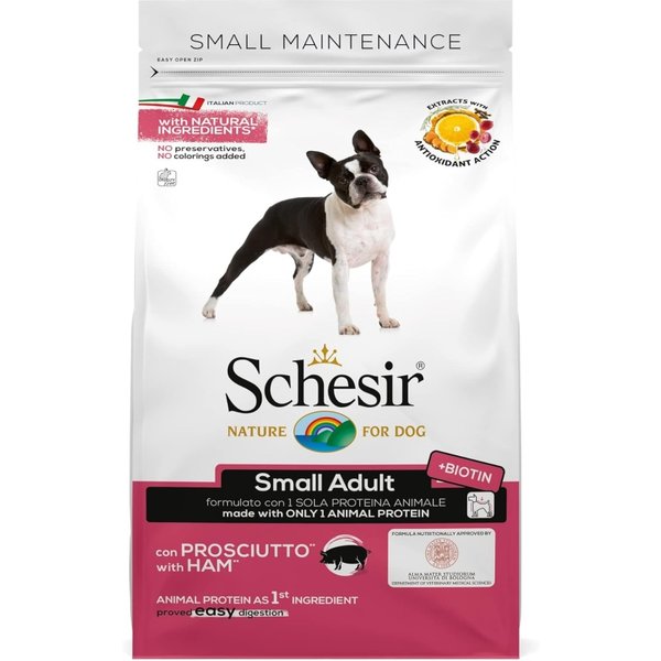 Schesir Small Maintenance Small Adult Al Prosciutto - Alimento Completo Per Cani Adulti Di Piccola Taglia 2 Kg-image