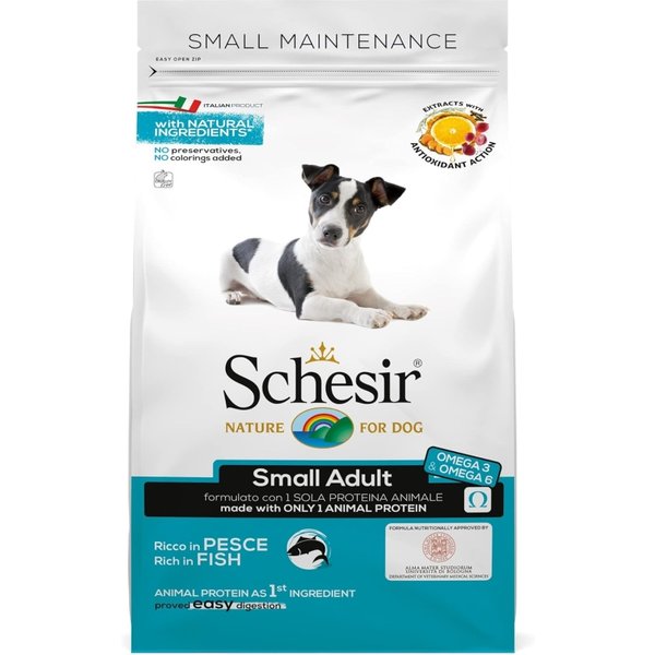 Schesir Small Maintenance Small Adult Al Pesce - Alimento Completo Per Cani Adulti Di Piccola Taglia 2 Kg-image